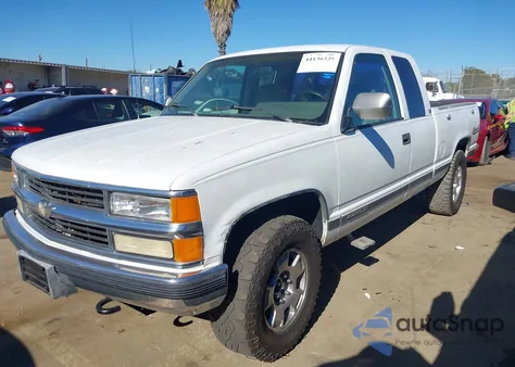 1994 Chevrolet Gmt-400 K2500 из США, поврежденный, VIN 2GCFK29K9R1277977